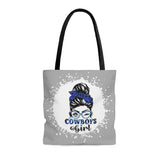 Cowboys Girl Tote Bag