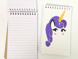 Unicorn Hair Notebook Personalized Party Favor
