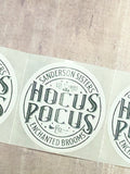 Hocus Pocus Co 2 inch party sticker set of 12
