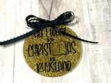 All I Want for Christmas Book Boyfriend Christmas Ornament