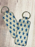 Dallas Cowboy Lip Balm Keychain