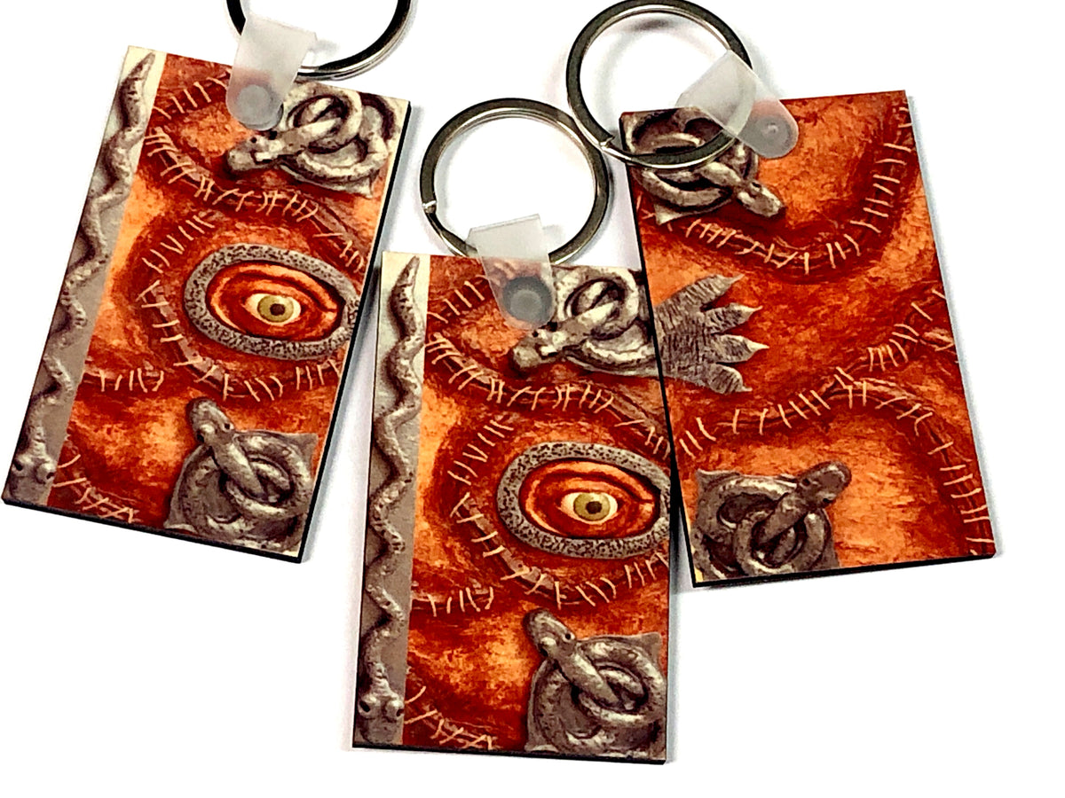 Hocus Pocus Spellbook Keychain