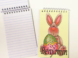 Easter Bunny Personalized Notebook Basket Stuffers