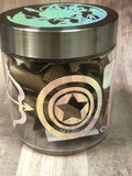 Avengers Glass Candy Jar