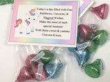 Unicorn Kisses Bag Topper