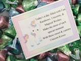 Unicorn Kisses Bag Topper