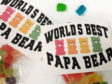 Papa Bear Bag Topper