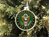 Army Mom Personalized Christmas Ornament
