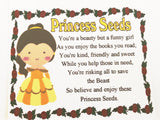Belle Princess Seeds Bag Topper Printable