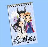 Villain Personalized Notebook Party Favors