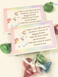 Unicorn Kisses Bag Topper