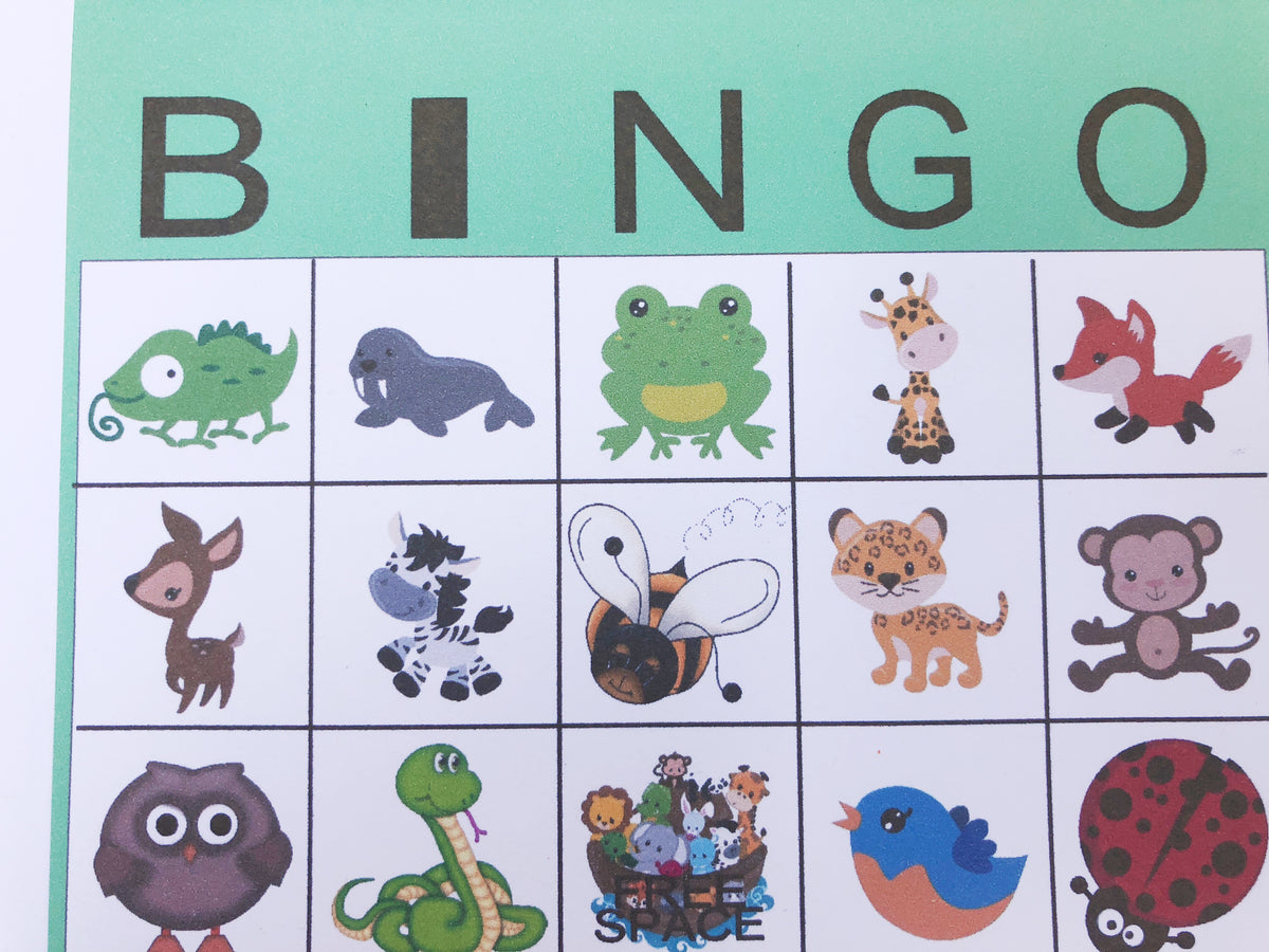 Noah's Ark Bingo Game Printable
