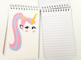 Unicorn Hair Notebook Personalized Party Favor