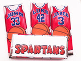 Basketball BOY Personalized Candy Bar Wrapper