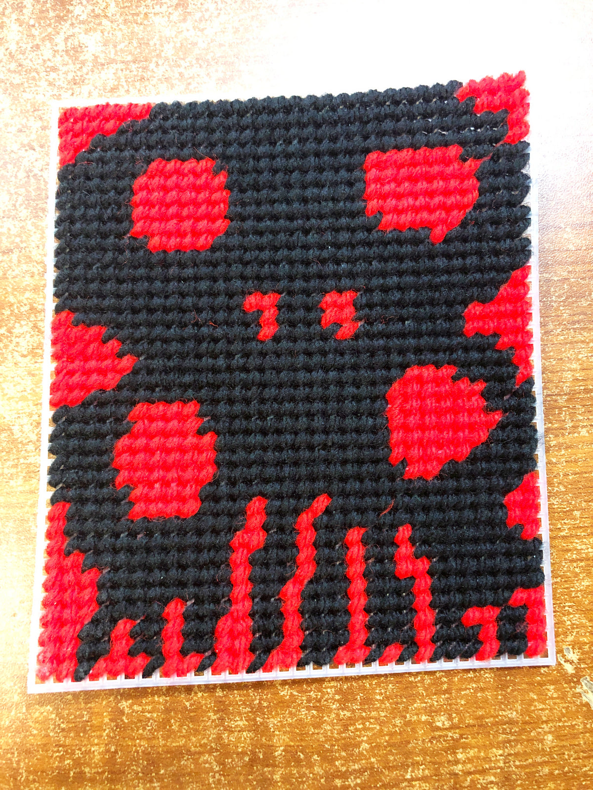 Oogie Boogie Dice Pick Your Own Side Plastic Canvas Tissue Box Cover Pattern