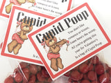 Cupid Poop Valentines Day Candy Bag Topper