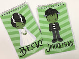 Frankenstein Halloween Monster Personalized Notebook Party Favor