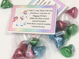 Unicorn Kisses Bag Topper