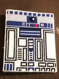 R2D2 Star Wars Mini Notebook Plastic Canvas Pattern