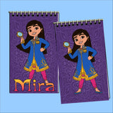 Mira the Royal Detective Personalized Party Favor Notebooks and Pen