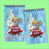 Christmas Nutcracker Ballet Personalized Notebook Stocking Stuffers