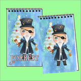 Christmas Nutcracker Ballet Personalized Notebook Stocking Stuffers