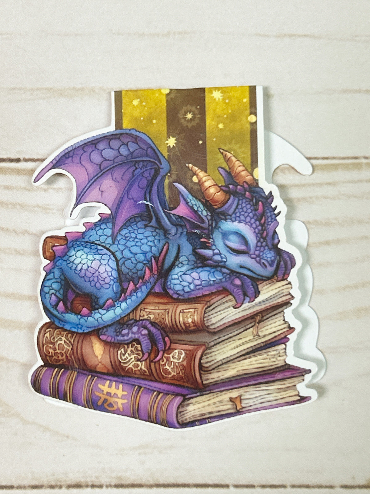 Book Dragon Magnetic Bookmark