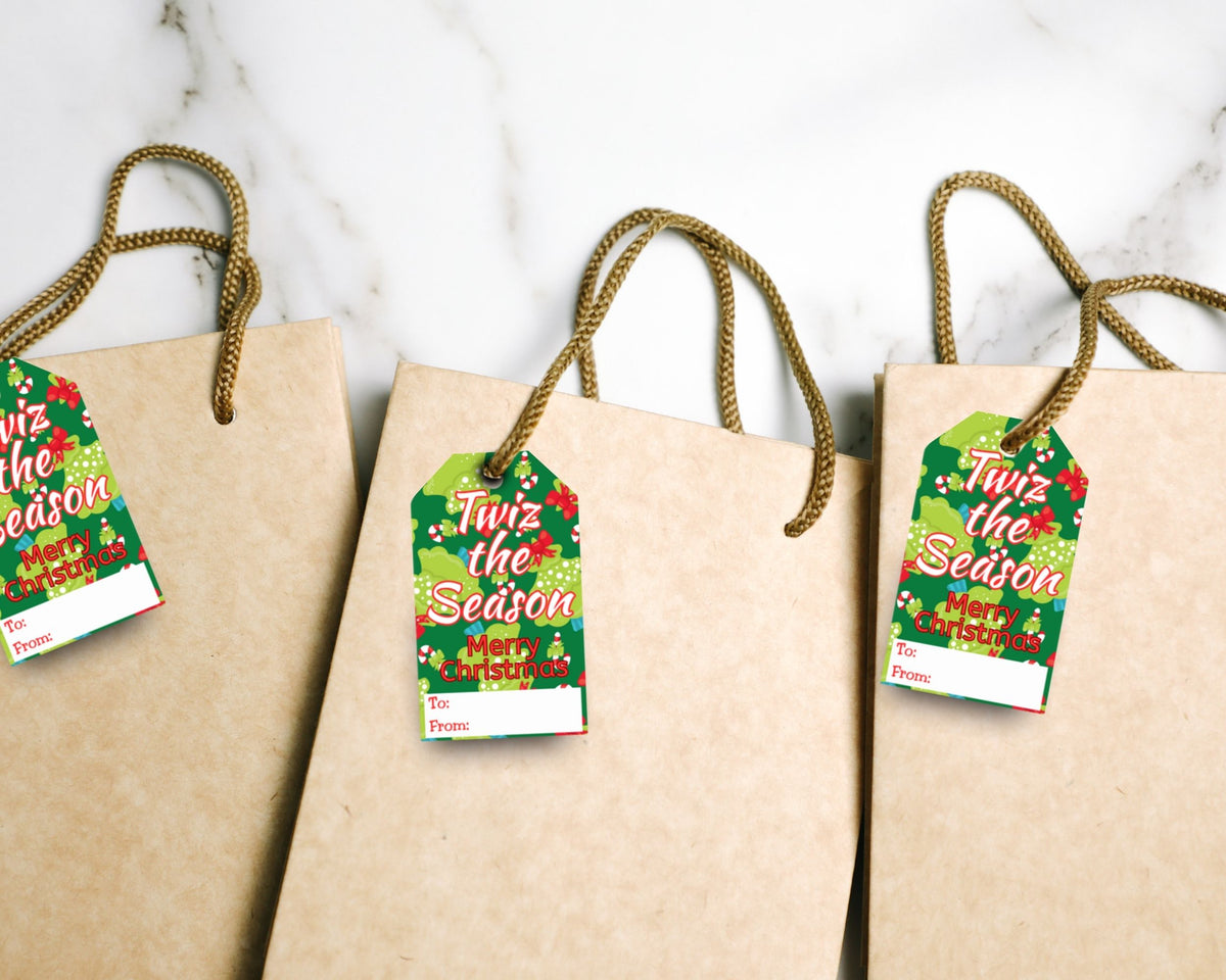 Twiz the Season Christmas Printable Gift Tags
