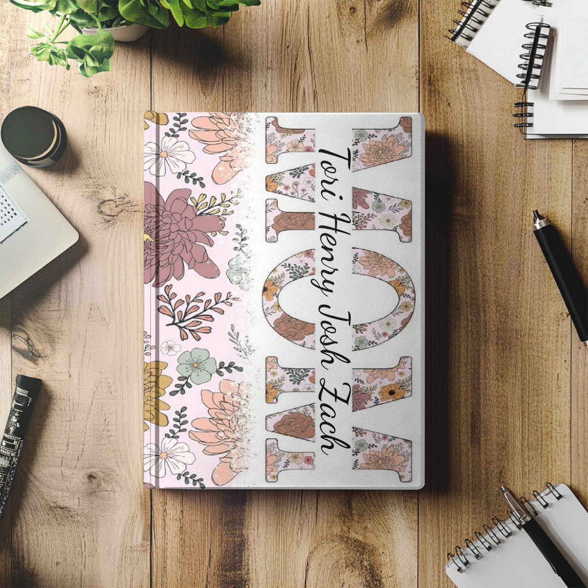 Mom Boho Personalized Journal
