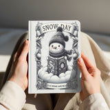 Snow Day Book Lover Notebook Journal