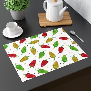 Hot Peppers Kitchen Placemat, 1pc
