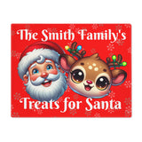 Personalized Santa Cookie Tray Placemat