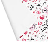 Valentine Love Hearts Placemat, 1pc