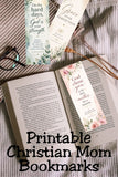 Christian Motherhood Bookmark Set – Printable Bible Verse Bookmarks for Moms (Set of 5)