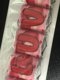 I Luv U Nugget Valentine Candy Bar Wrapper Printable