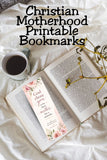 Christian Motherhood Bookmark Set – Printable Bible Verse Bookmarks for Moms (Set of 5)