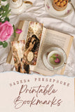 Hades and Persephone Printable Bookmark Set | Dark Romance Fantasy Bookmarks | Romantasy Reader Gift Digital Download