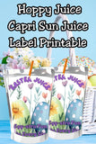 Turn ordinary juice pouches into festive Easter treats with this pastel Easter Capri Sun label printable! Designed with watercolor eggs and a sweet spring theme, these drink wraps are perfect for kids’ Easter parties, bunny-themed celebrations, and classroom snacks. Budget-friendly, reusable, and so easy to make!