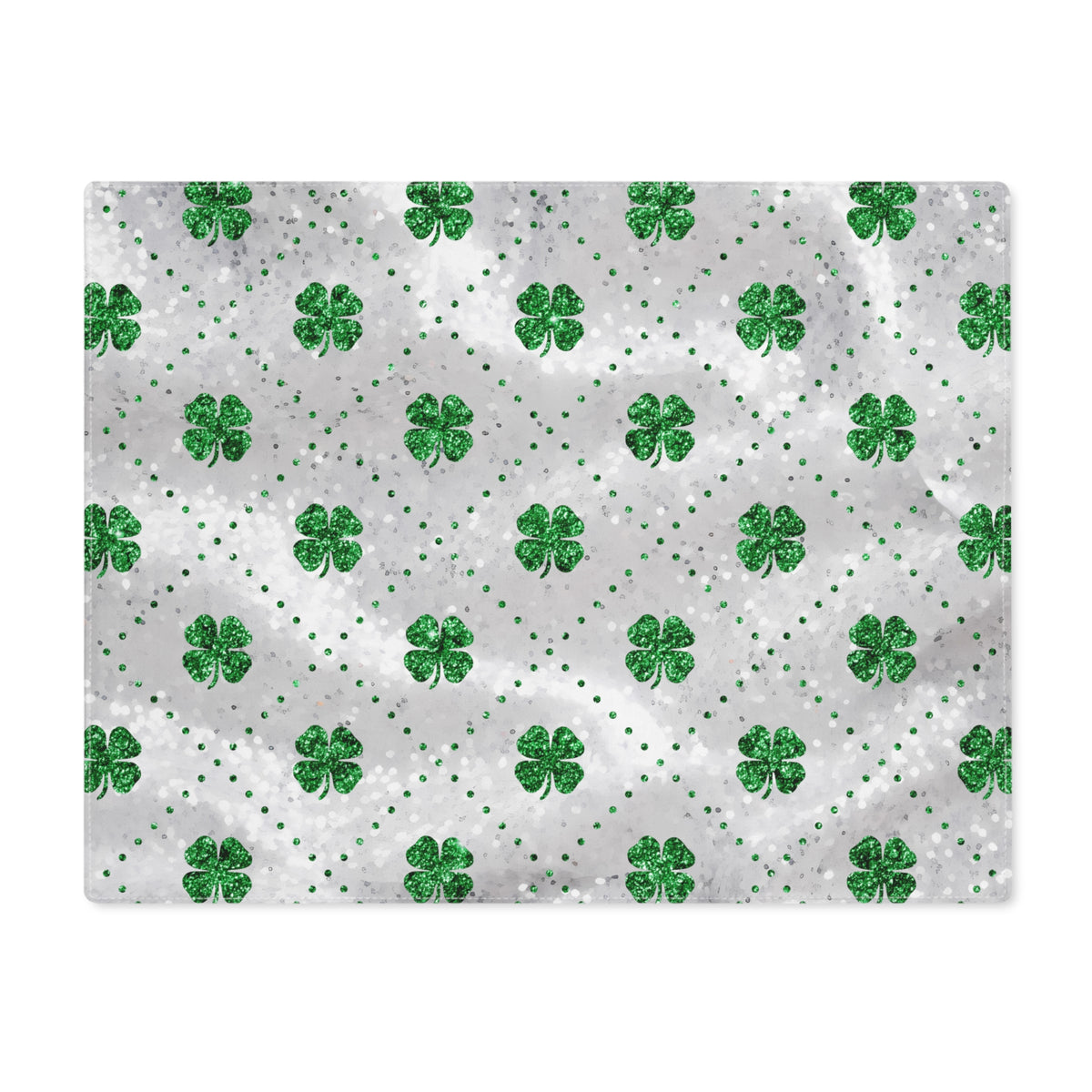 St Patricks Day Four Leaf Clover Placemat