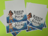 Moana Kisses Printable Candy Bag Topper