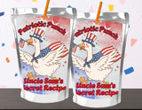 Patriotic Punch Capri Sun Labels Printable