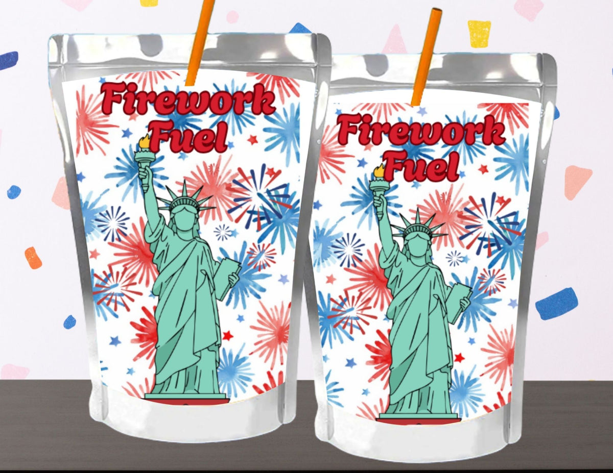 Firework Fuel Capri Sun Labels Printable