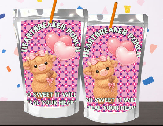 Heartbreaker Punch Capri Sun Label Printable