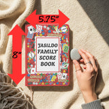 Family Score Book Pesonalizable Journal Notebook