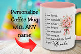 Personalized Affirmation Coffee Mug