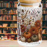Basic Witches Love Fall Libby Cup Wrap Sipper Glass, 16oz