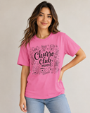 Churro Club Mood Shirt, Churro Lover T Shirt, Theme Park Foodie Tee, Cute Churro Graphic Shirt, Vacation Snack Lover Gift