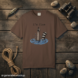 I’m Fine Raccoon Shirt, Funny Sarcastic Graphic Tee, Relatable Humor T Shirt, Trendy Raccoon Tee, Funny Mood Shirt for Women