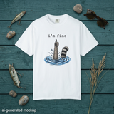 I’m Fine Raccoon Shirt, Funny Sarcastic Graphic Tee, Relatable Humor T Shirt, Trendy Raccoon Tee, Funny Mood Shirt for Women