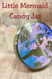 Little Mermaid Candy Jar